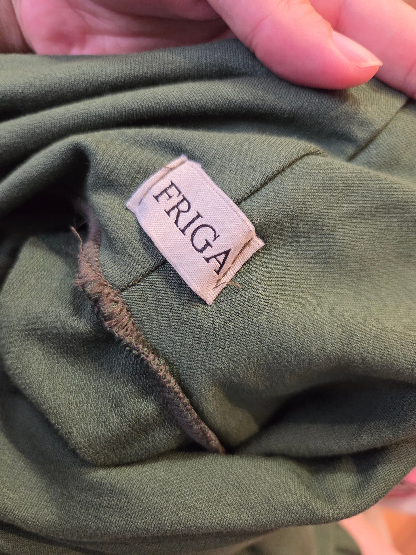 Vestido Friga Verde Musgo