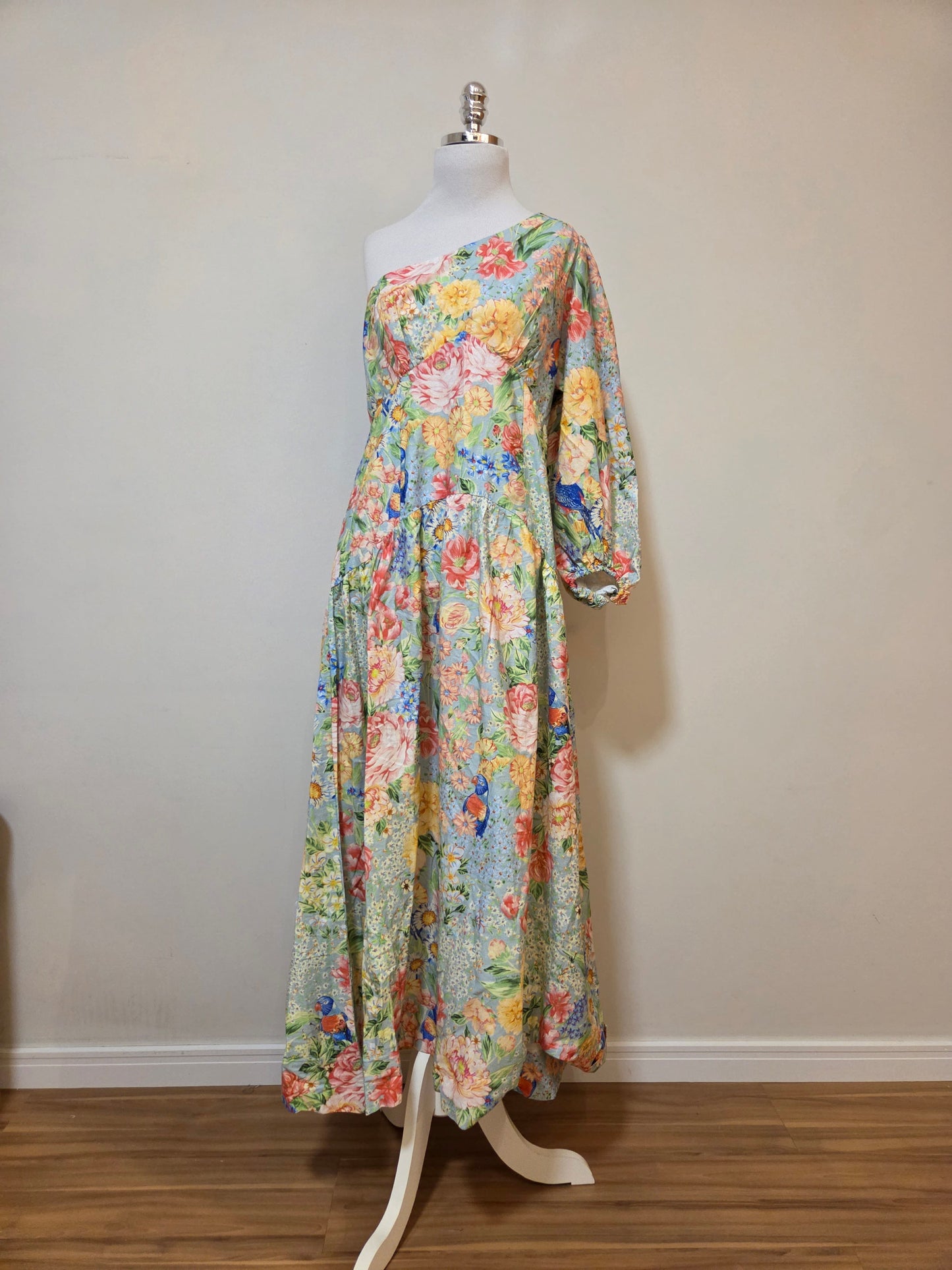 Vestido Farm Canteiro de Passarinho