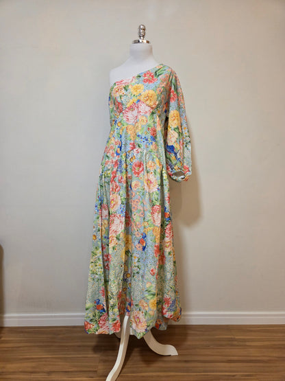 Vestido Farm Canteiro de Passarinho