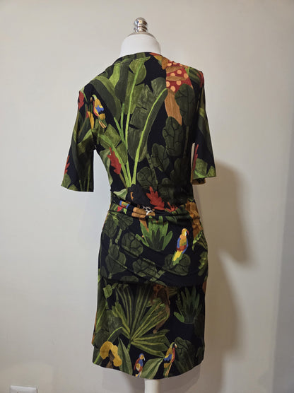 Vestido Farm Curto Beleza Tropical