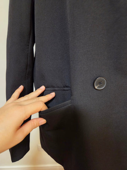 Blazer Clássico Preto Alfaiataria