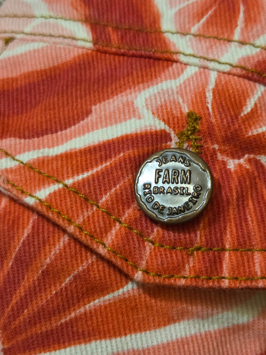 Jaqueta Farm Jeans Conchas