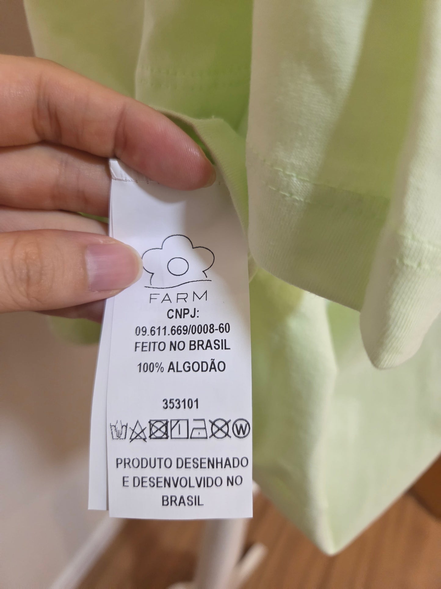 Camiseta Farm Copabrasil - Modelagem Ampla