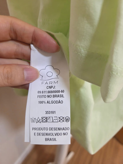 Camiseta Farm Copabrasil - Modelagem Ampla