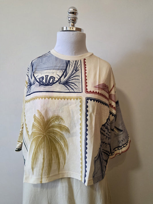 Camiseta Farm Brasil Vintage Box