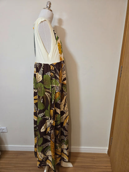 Vestido Farm Estampa Feirinha e Floral