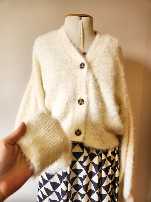 Casaco Farm Pelinhos Off White