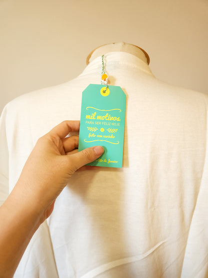 Camiseta Farm Feirinha Box - Fundo Branco