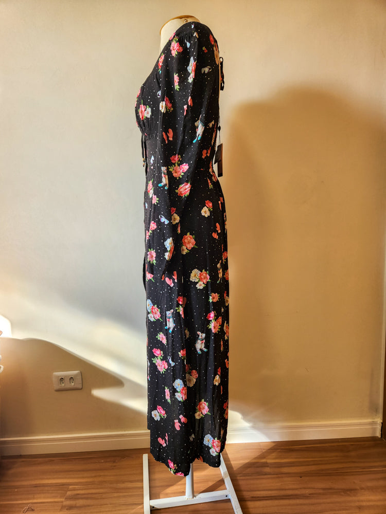 Vestido Antix Midi Passeio na Neve