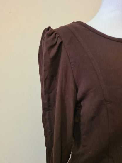Conjunto Berry Blusinha e Calça Marrom
