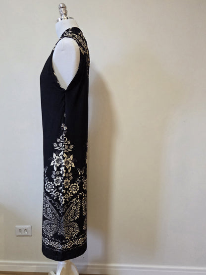 Vestido Farm Midi Canelado Borbolina