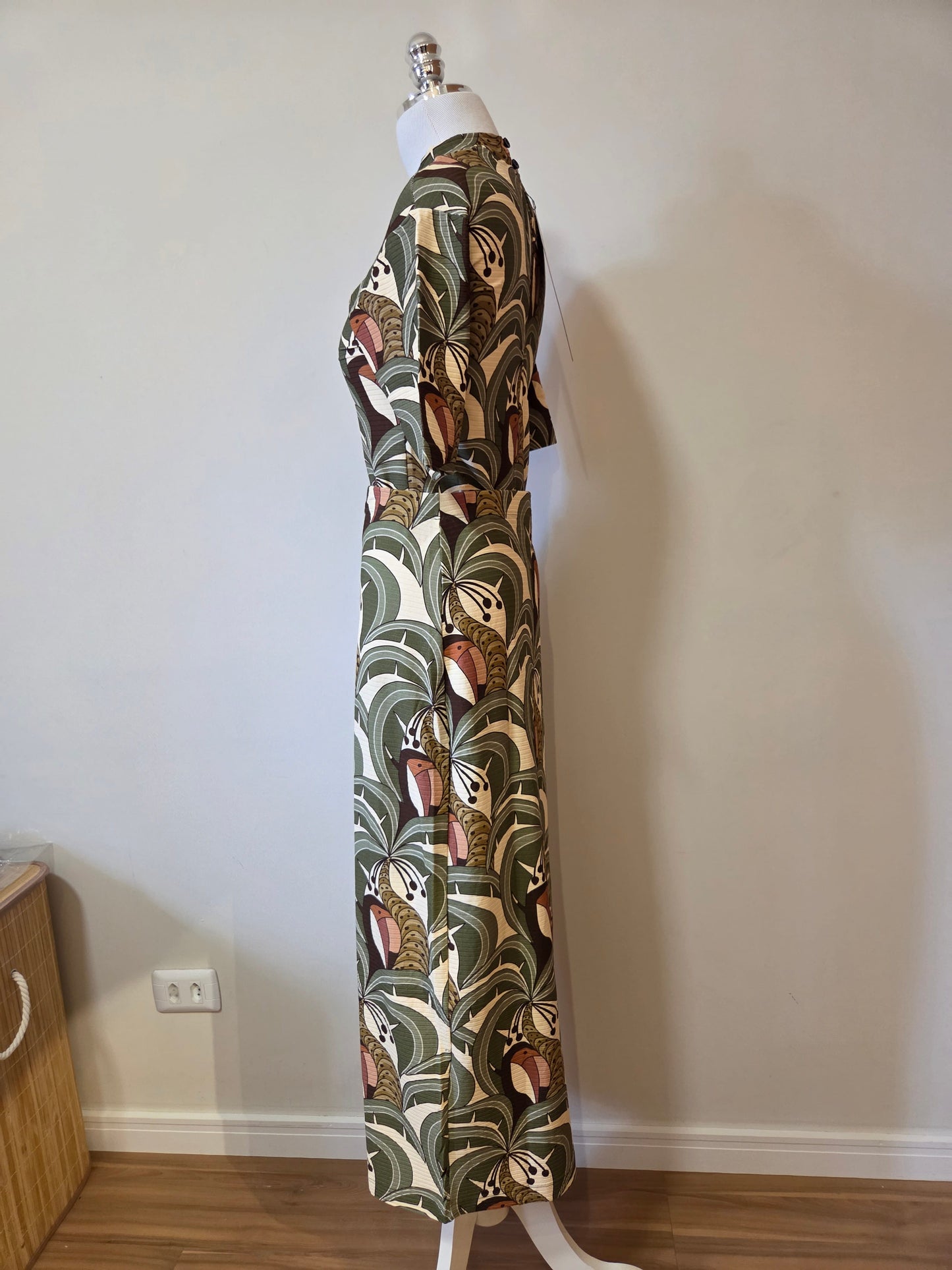 Conjunto Farm Blusinha e Saia Bananada de Tucano Verde