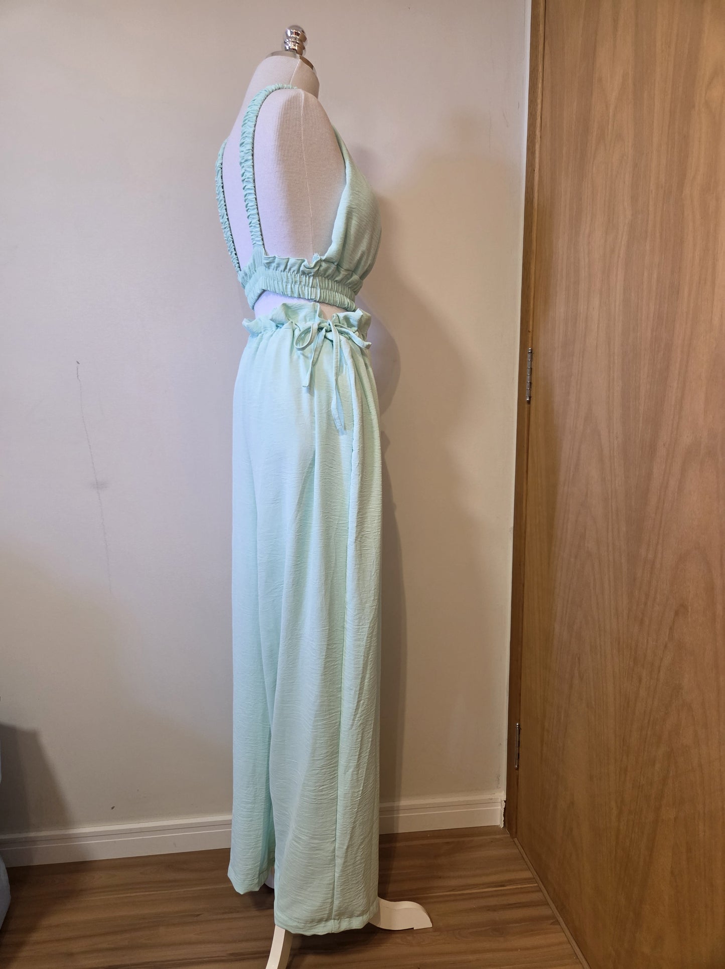 Conjunto Rosa Boneca Verde Menta
