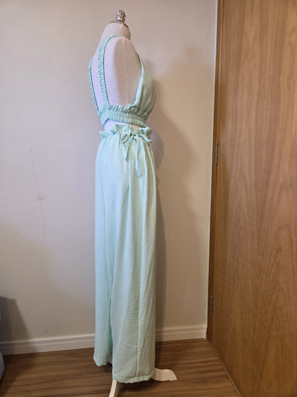 Conjunto Rosa Boneca Verde Menta