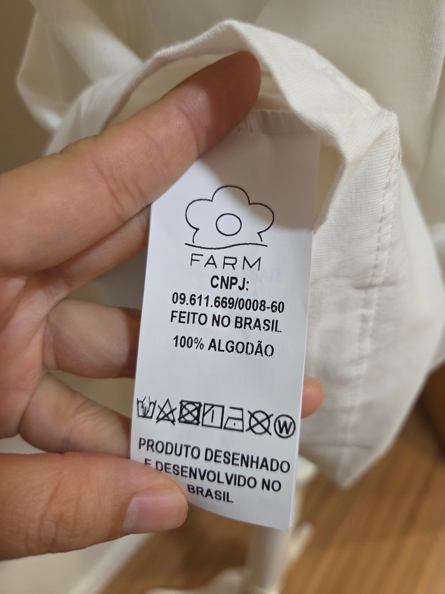 Camiseta Farm Ovo Frito 40 graus