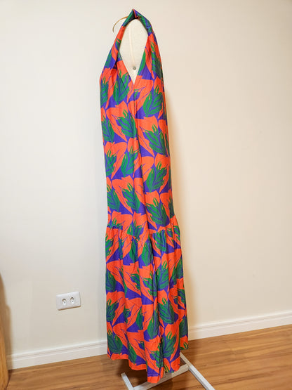 Vestido Farm Muscle Tee Folhagens
