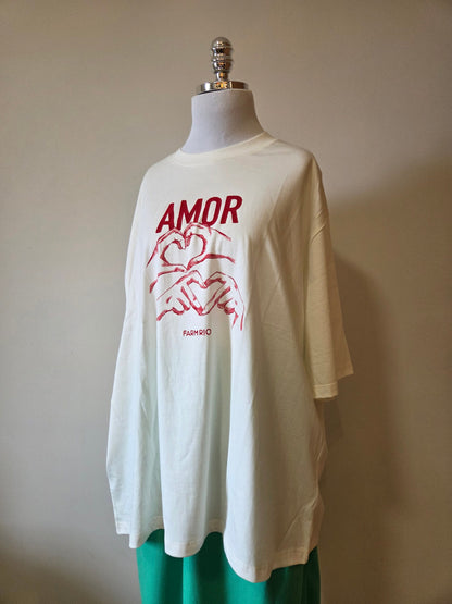 Camiseta Farm Amor Coração