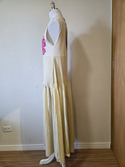 Vestido Farm Passarinhos no Galho