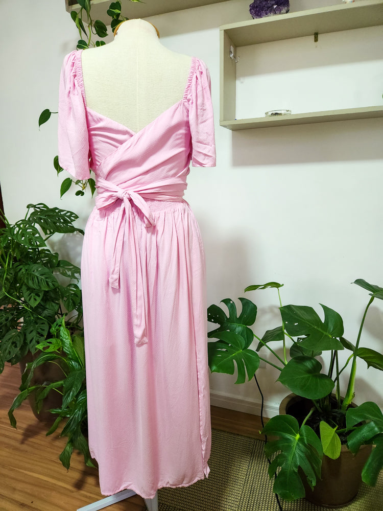 Vestido Antix Rosa Claro 2 em 1
