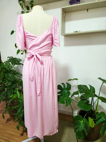 Vestido Antix Rosa Claro 2 em 1