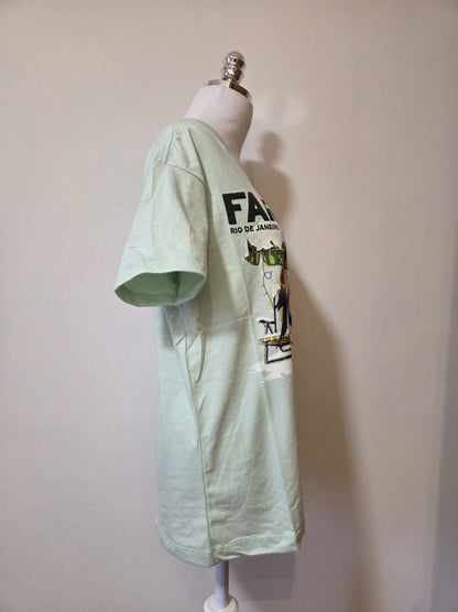Camiseta Farm Zero a Quarenta Graus Verde