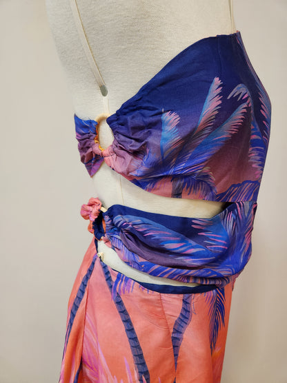 Vestido Farm Longo Estampa Sossego
