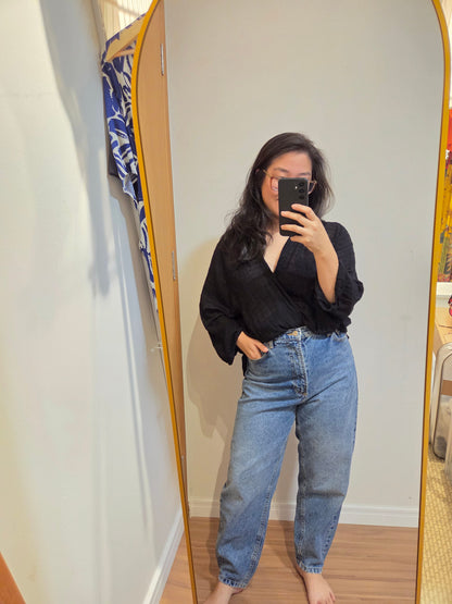 Calça Jeans Zara Azul