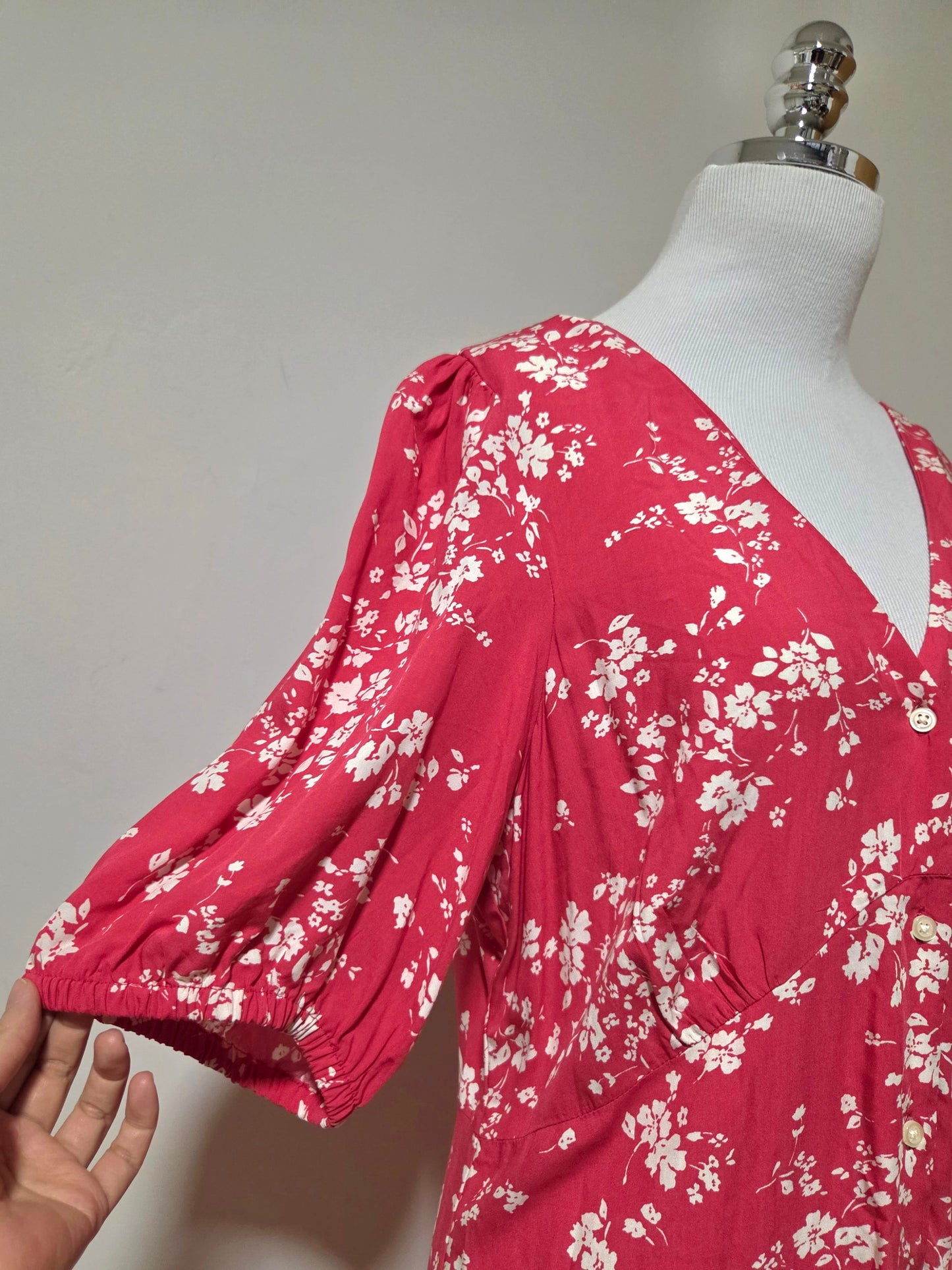 Vestido GAP Floral Rosa