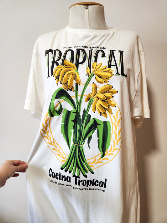 Macacão Farm Bananas Cocina Tropical Saruel