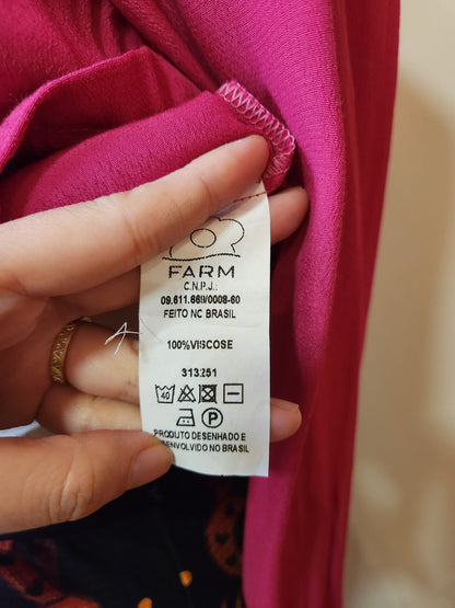 Camisa Farm Rosa Klim