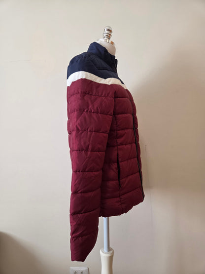 Casaco Puffer Tricolor