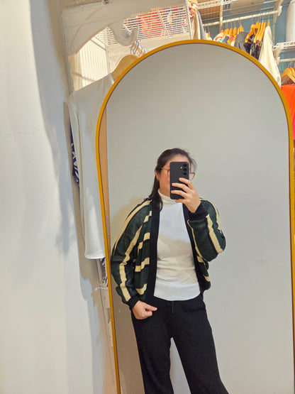 Kimono Maria Filó Trico Listrado com Lurex