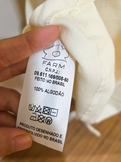 Vestido Farm Muscle Tee Estampa Amazônia