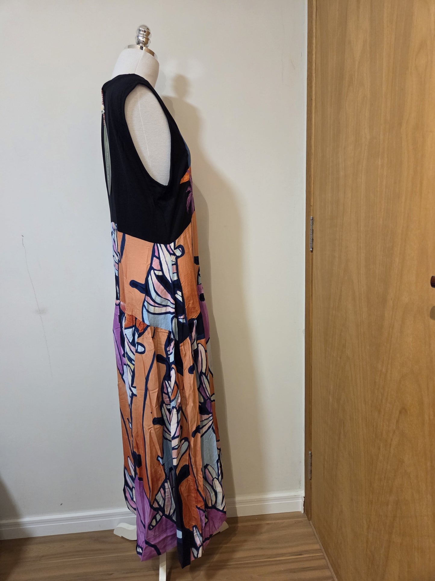 Vestido Farm Cropped Rio Vertical