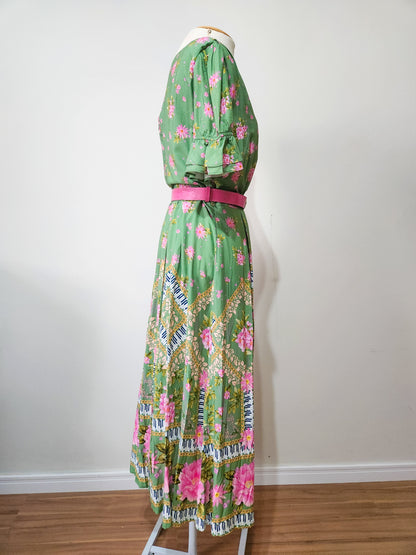 Vestido Antix Midi Clube das Flores