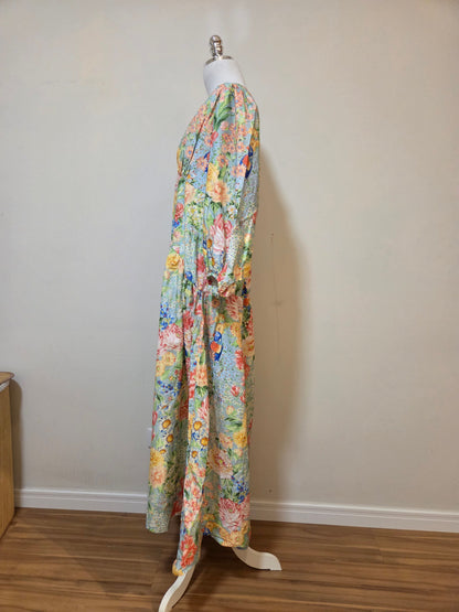 Vestido Farm Canteiro de Passarinho