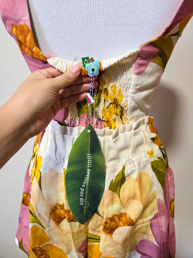 Conjunto Farm Cropped e Saia Chita Bella