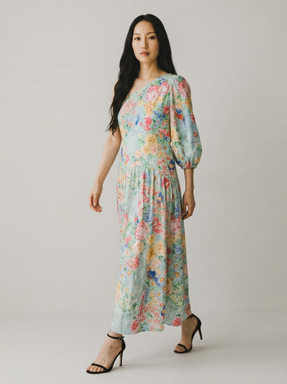 Vestido Farm Canteiro de Passarinho