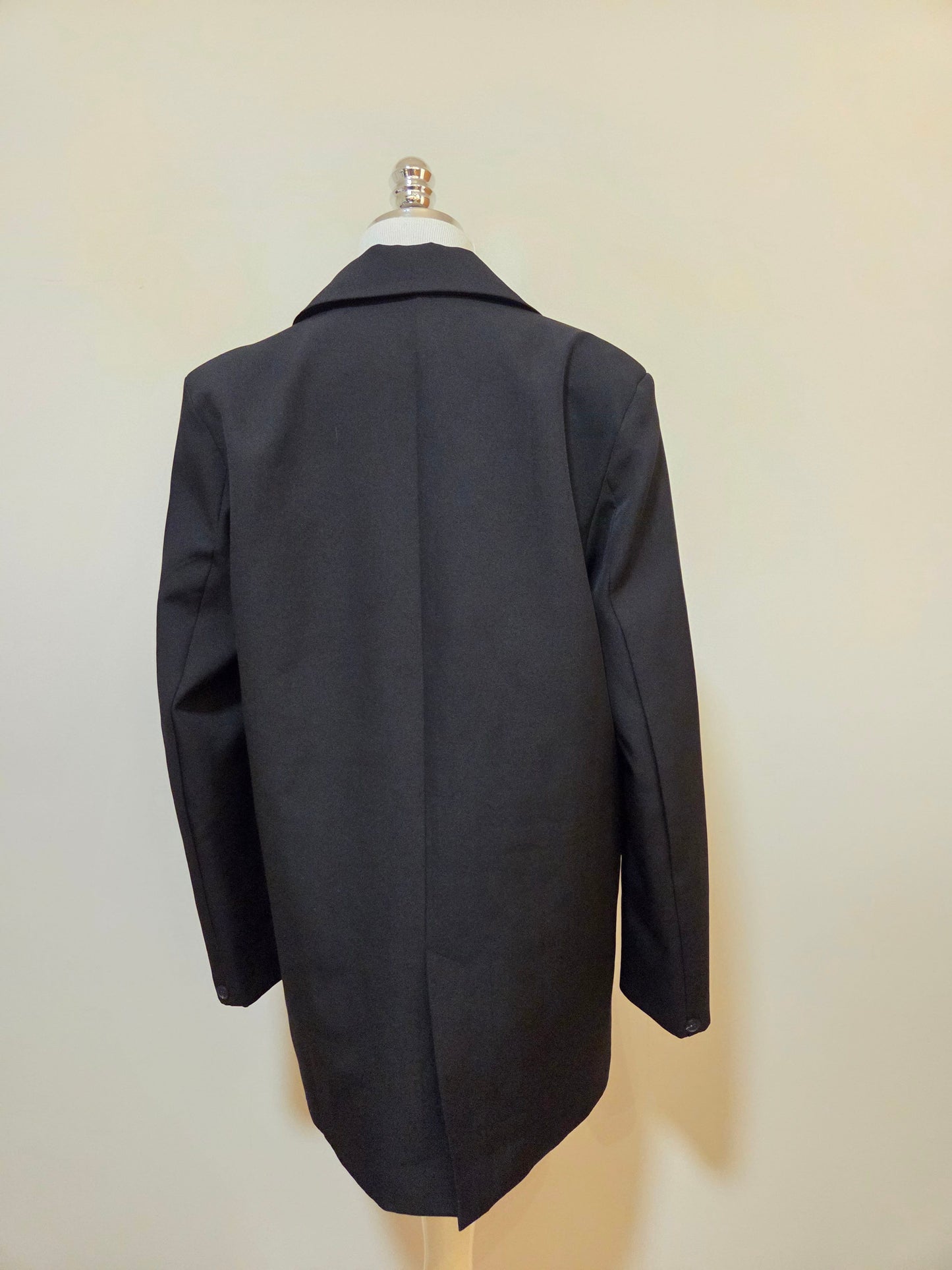 Blazer Clássico Preto Alfaiataria