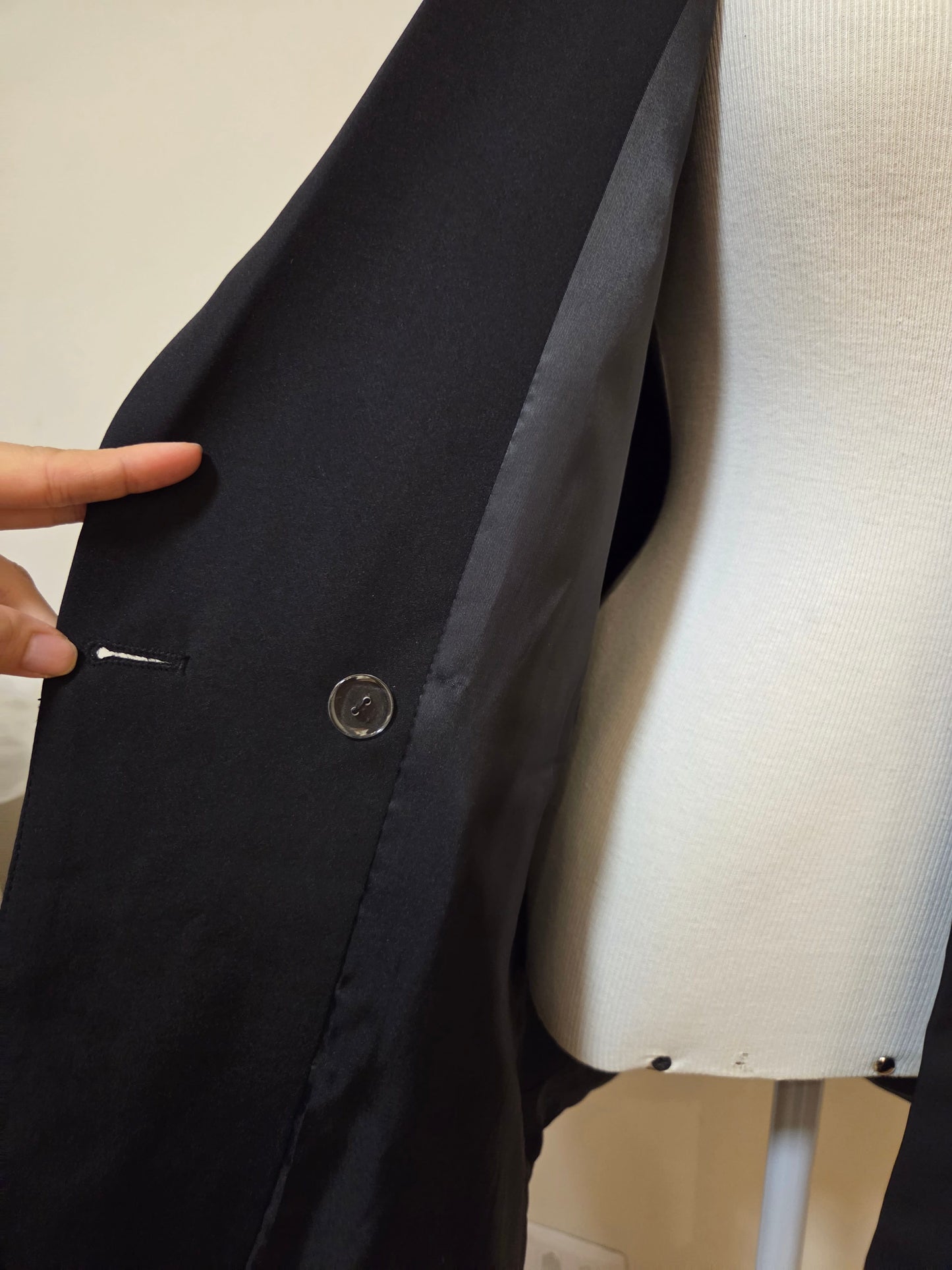 Blazer Clássico Preto Alfaiataria