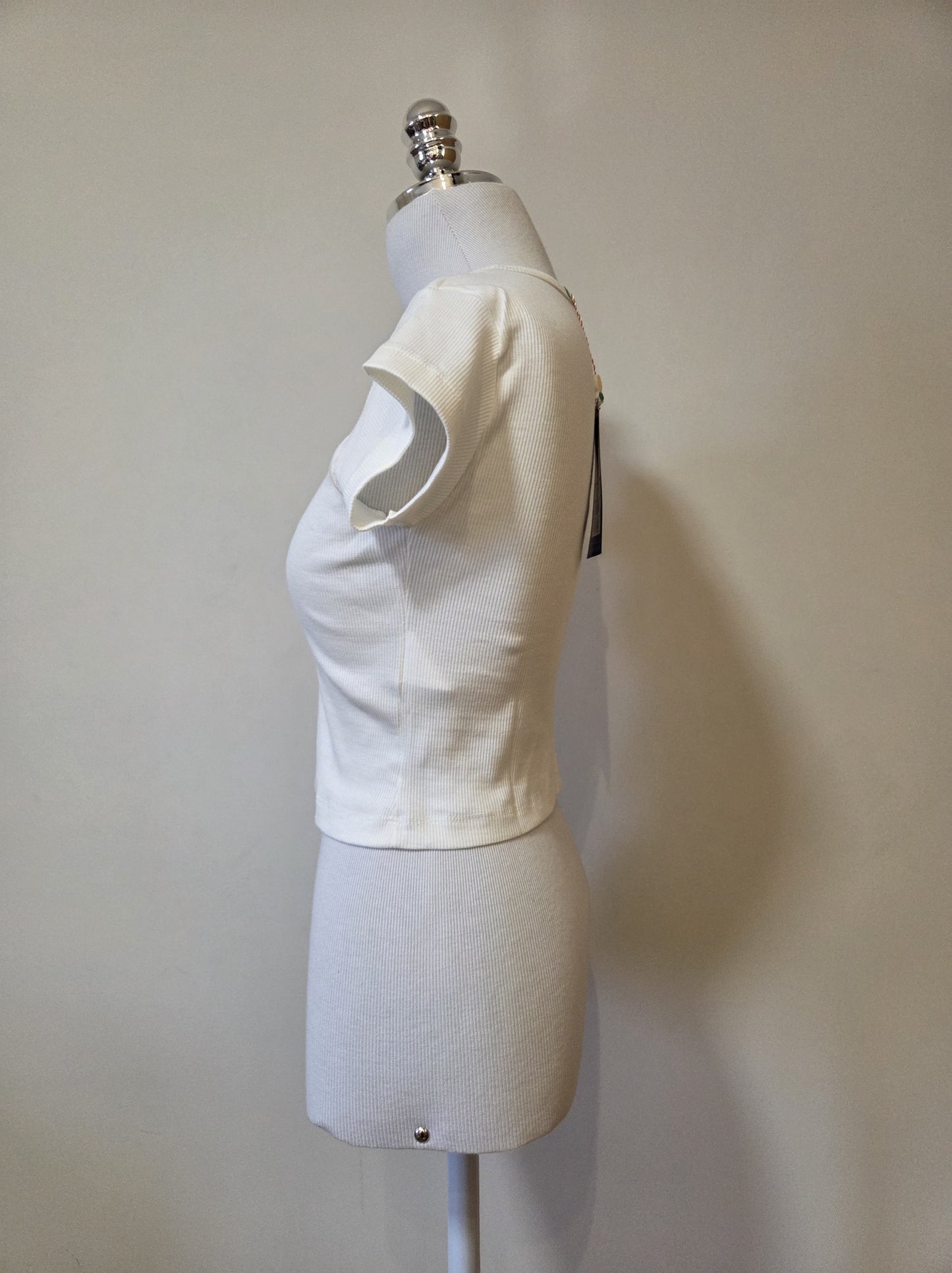 Blusinha Farm Cropped Estampa Flor