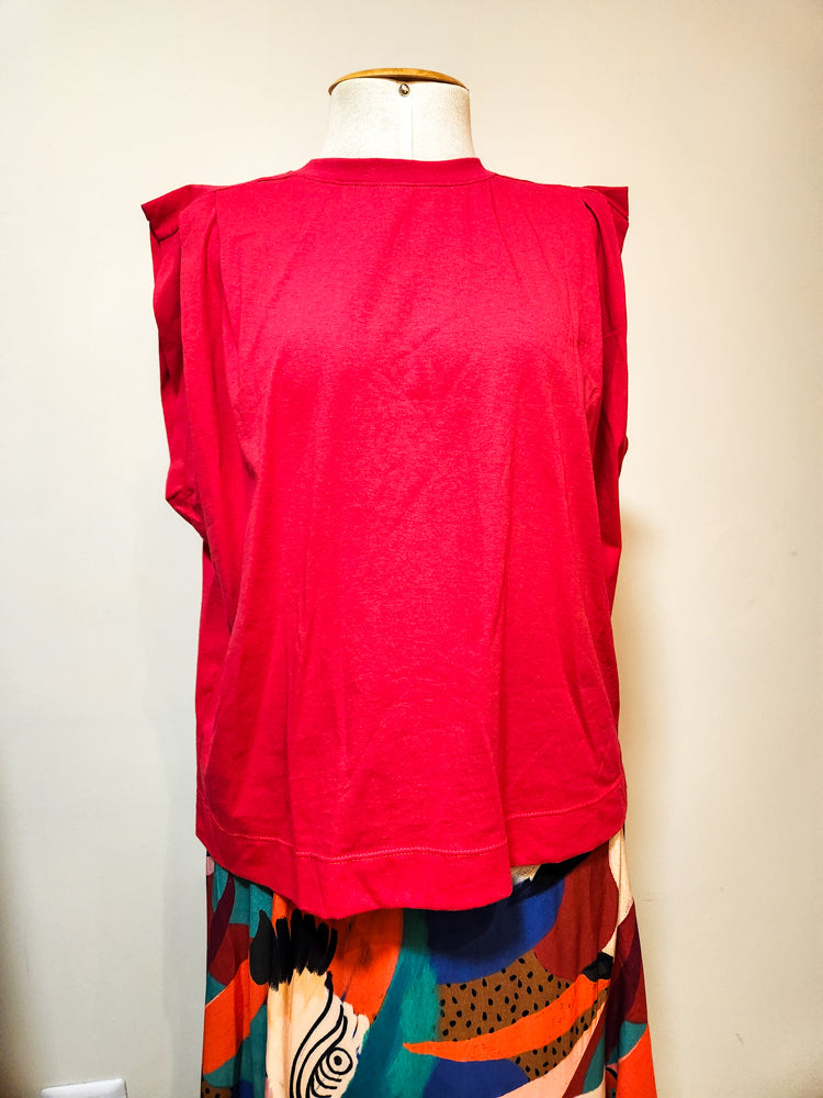 Regata Farm Muscle Tee Vermelho