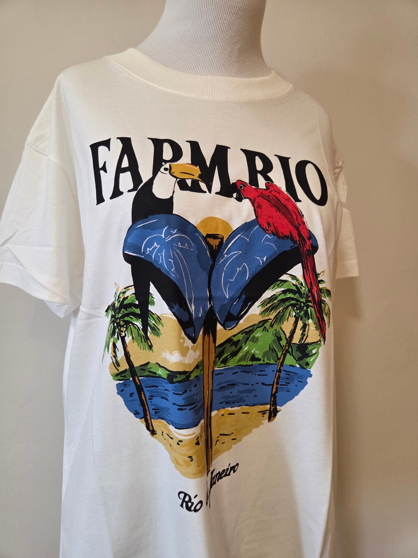 Camiseta Farm Orelhão Rio - Modelagem Média