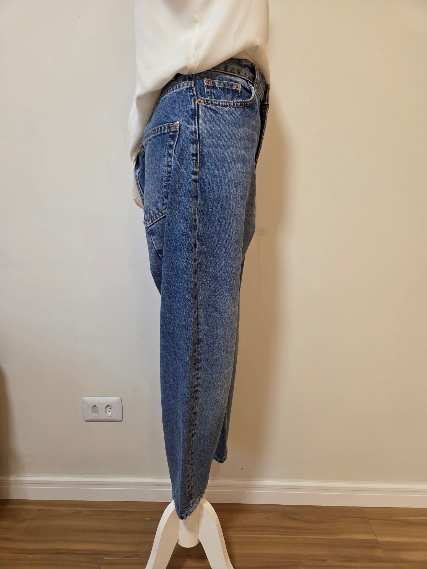Calça Jeans Zara Azul