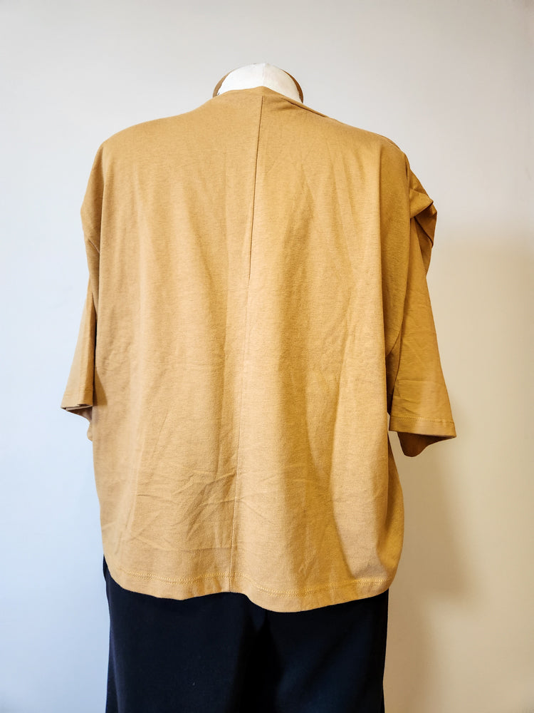 Camiseta Farm Caramelo Liso
