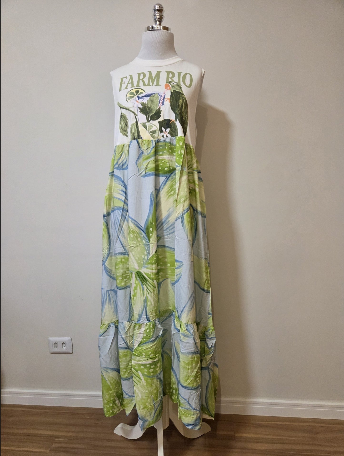 Vestido Farm Patch Mojito