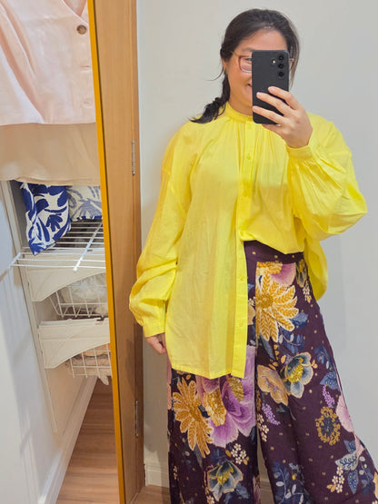Camisa Animale Jeans Amarelo Acacia