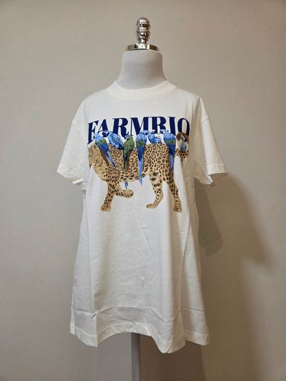 Camiseta Farm Onça Pássaros