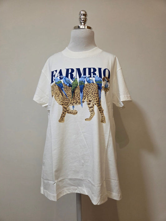 Camiseta Farm Onça Pássaros