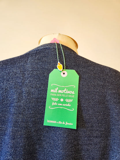 Moletom Farm Fervo Fundo Jeans